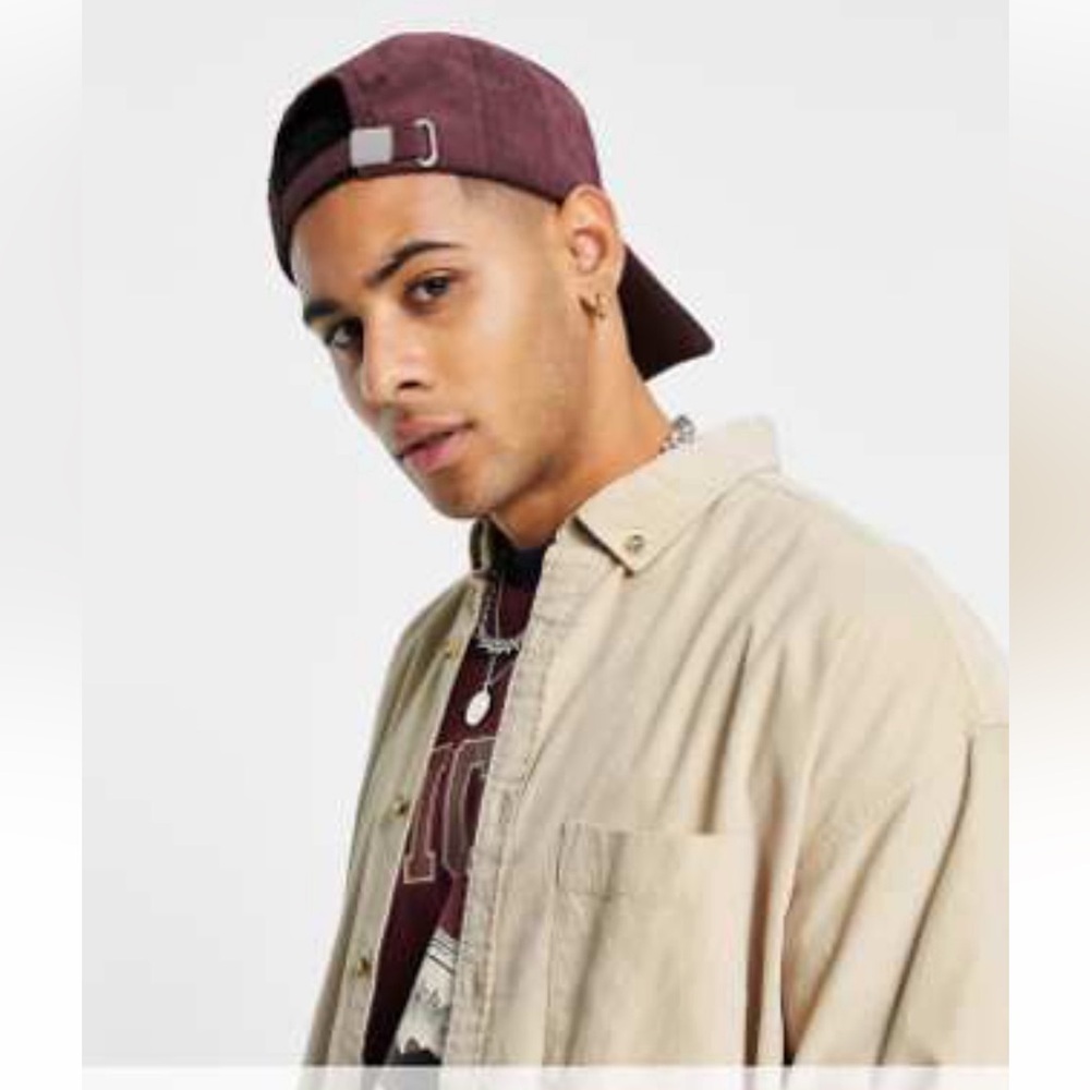 NWT- ASOS CORDUROY OVERSIZE FIT SIZE: XL LONG In ECRU-TAN COLOR